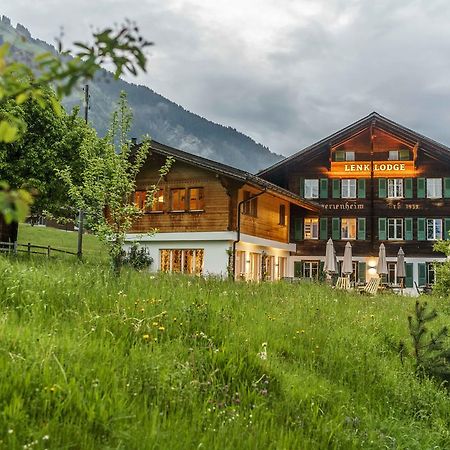 Lenk Lodge - Boutique & Design Hotel Und Apartements Экстерьер фото