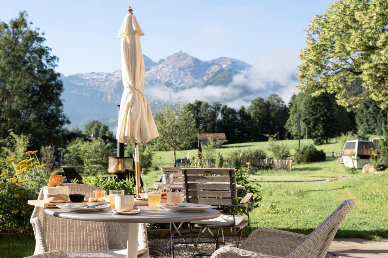 Lenk Lodge - Boutique & Design Hotel Und Apartements Экстерьер фото