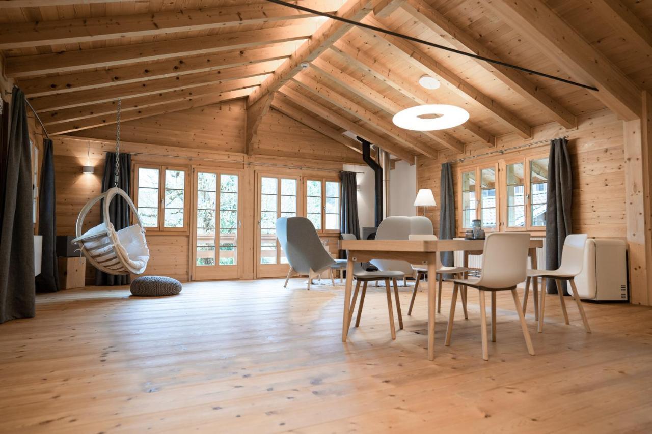 Lenk Lodge - Boutique & Design Hotel Und Apartements Экстерьер фото