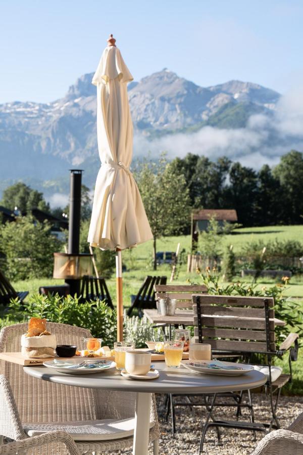Lenk Lodge - Boutique & Design Hotel Und Apartements Экстерьер фото
