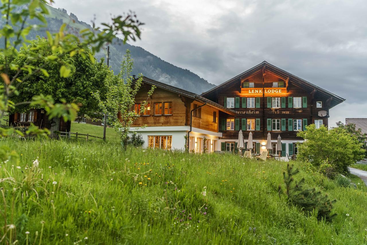 Lenk Lodge - Boutique & Design Hotel Und Apartements Экстерьер фото