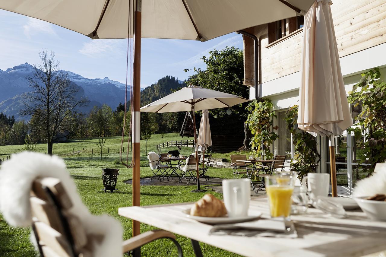 Lenk Lodge - Boutique & Design Hotel Und Apartements Экстерьер фото