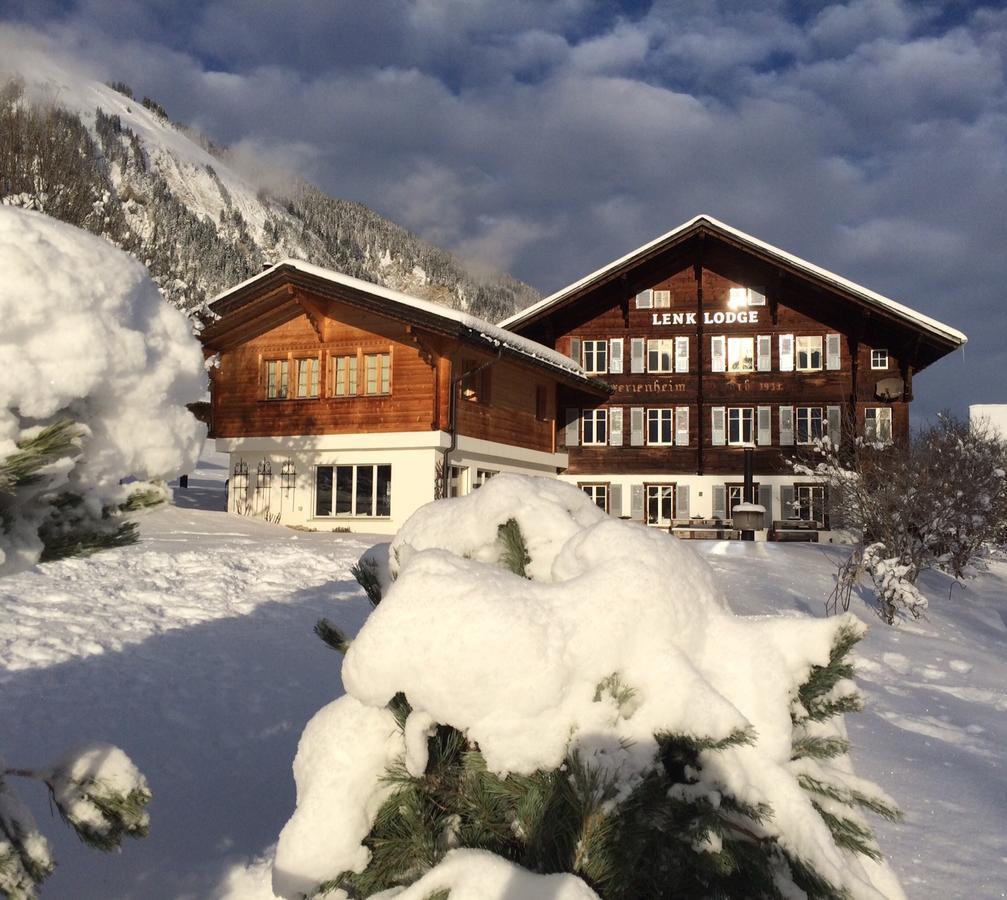 Lenk Lodge - Boutique & Design Hotel Und Apartements Экстерьер фото
