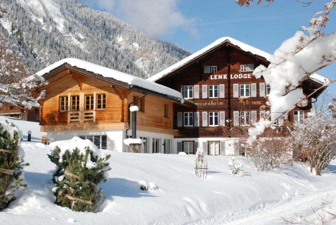 Lenk Lodge - Boutique & Design Hotel Und Apartements Экстерьер фото